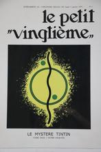 Kuifje - Zeefdruk in Plexi - Le Petit Vingtième, Ophalen of Verzenden