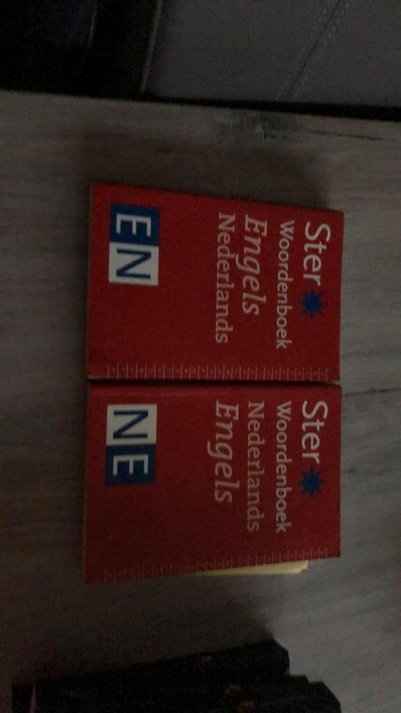 Ster woordenboek Engels- Nederlands, Boeken, Woordenboeken, Zo goed als nieuw, Engels, Ophalen of Verzenden