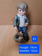 Decoratie jongen met gitaar, Verzamelen, Ophalen of Verzenden, Zo goed als nieuw