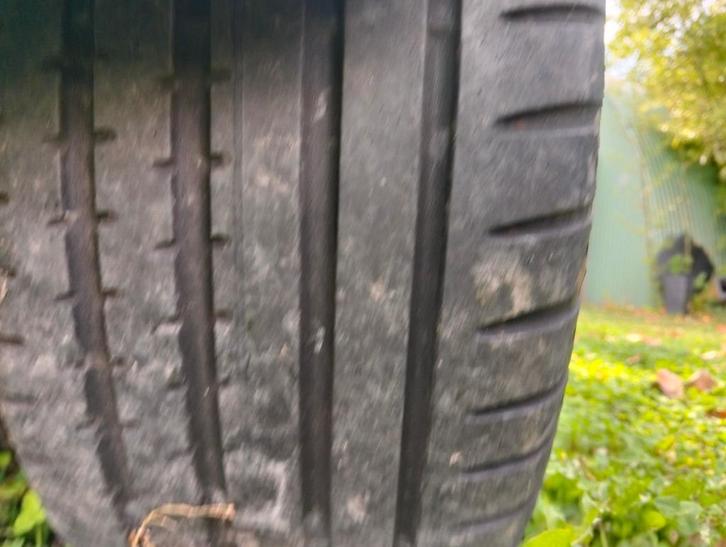 pneus 205.45.16 sur jantes, Auto-onderdelen, Banden en Velgen, Band(en), Zomerbanden, 16 inch, 205 mm, Personenwagen, Gebruikt