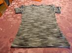 (33)- tee shirt homme t.M noir blanc - clubju -, Clubju, Maat 48/50 (M), Zwart, Ophalen of Verzenden