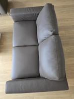 Zetel 2 personen bruin leder Natuzzi, Huis en Inrichting, Ophalen, 150 tot 200 cm, Tweepersoons, Zo goed als nieuw