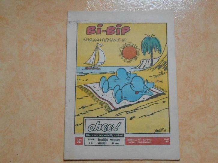 Ohee 397 Bi- Bip Vakantiemanie 1970., Livres, BD, Neuf, Une BD, Enlèvement ou Envoi
