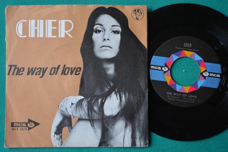 Cher – The Way Of Love (9) - vinyl singel, Cd's en Dvd's, Vinyl Singles, Gebruikt, Single, Pop, 7 inch, Ophalen of Verzenden