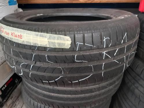 4 zomerbanden 205/55R16 91V, Auto-onderdelen, Banden en Velgen, Band(en), Zomerbanden, 16 inch, 205 mm, Personenwagen, Gebruikt