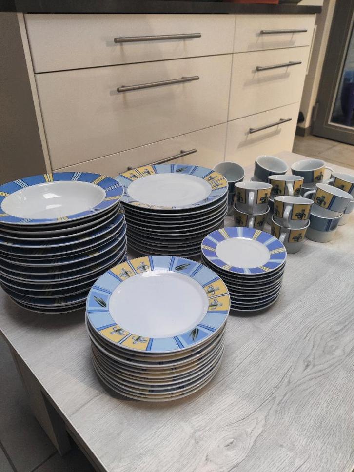 Vintage Servies, Huis en Inrichting, Keuken | Servies, Gebruikt, Bord(en), Ophalen