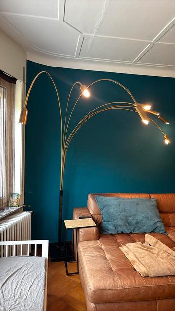 Vintage vloerlamp, Vintage, Enlèvement, Utilisé, 200 cm ou plus