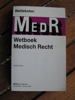 Boek “Wetboek Medisch Recht”, Antiek en Kunst, Antiek | Boeken en Manuscripten, Ophalen of Verzenden