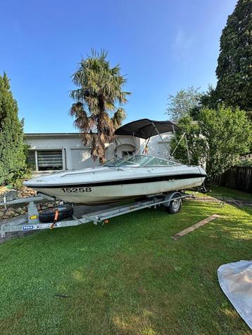 Sea Ray 170 inclusief trailer, Watersport en Boten, Motorboten en Motorjachten, Ophalen, Gebruikt, Tot 6 meter, 50 pk of meer