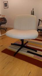 Chair computer or living room, Huis en Inrichting, Stoelen, Ophalen, Wit, Office/lounge chair, Zo goed als nieuw