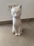 Grande statue chat blanc, Antiek en Kunst, Antiek | Keramiek en Aardewerk, Ophalen of Verzenden