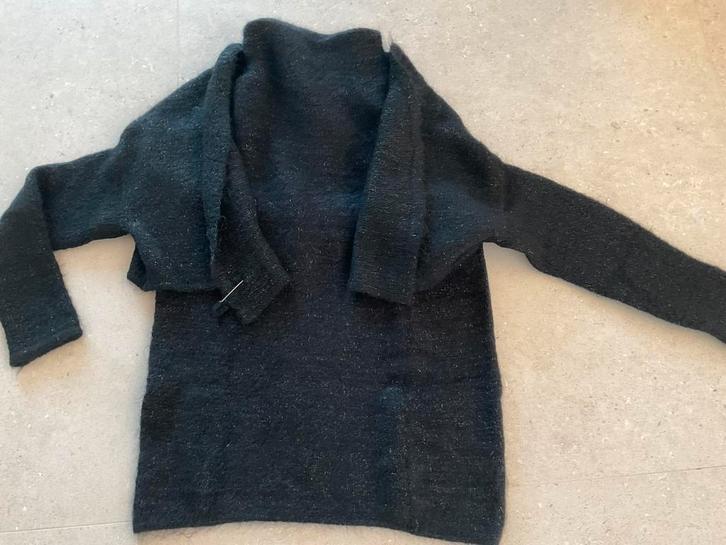 Veste 2 pièces avec pull Sarah Pacini, Vêtements | Femmes, Pulls & Gilets, Comme neuf, Taille 42/44 (L), Noir, Enlèvement ou Envoi