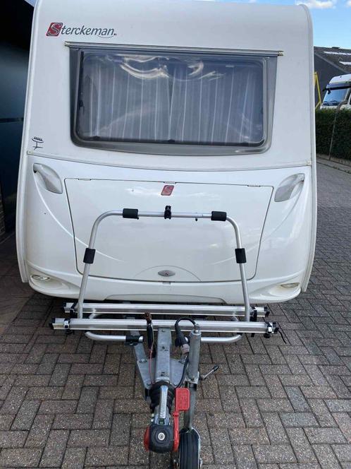 Sterckeman Alizé 370 CE met mover, Caravans en Kamperen, Caravans, Particulier, tot en met 2, 750 - 1000 kg, Treinzit, Sterckeman