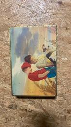 Oude metalen dios met slot en sleutel, Antiek en Kunst, Verzenden