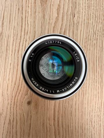 Leica Summilux 50 1.4 beschikbaar voor biedingen