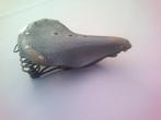Oud lederen Brooks zadel., Fietsen en Brommers, Fietsonderdelen, Gebruikt, Oldtimer, Ophalen of Verzenden, Brooks