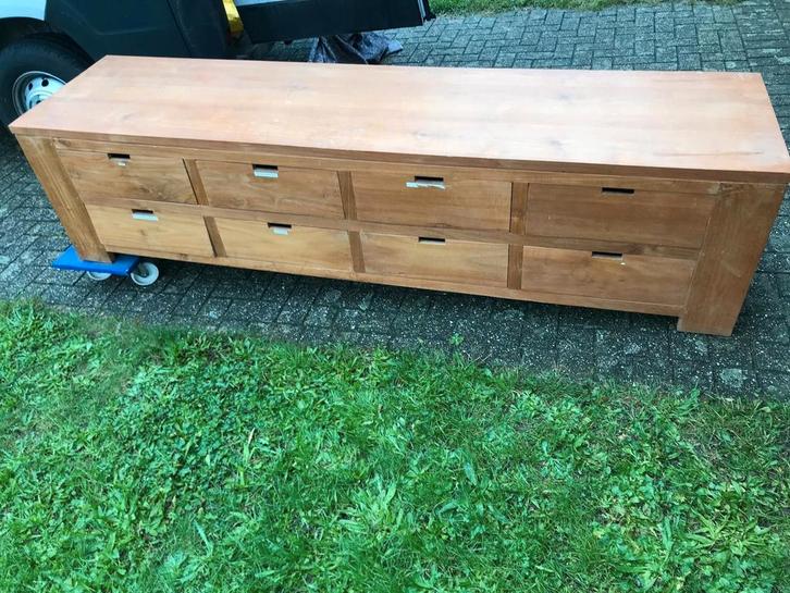Kasten in teak, Huis en Inrichting, Kasten |Televisiemeubels, Zo goed als nieuw, Ophalen