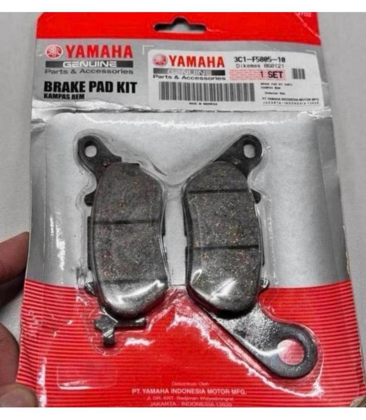 Remblokken set Yamaha OEM 3C1-F5805-10 GPD125-A NMAX N MAX, Motoren, Onderdelen | Yamaha, Nieuw, Ophalen of Verzenden