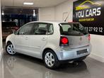 Volkswagen Polo 1.2 Benzine | 2009|125.000KM|1 Jaar garantie, Voorwielaandrijving, Testrit aan huis, Stof, Zwart