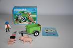 Playmobil 4495 dierenarts met varkens, Kinderen en Baby's, Speelgoed | Playmobil, Ophalen of Verzenden, Gebruikt, Complete set
