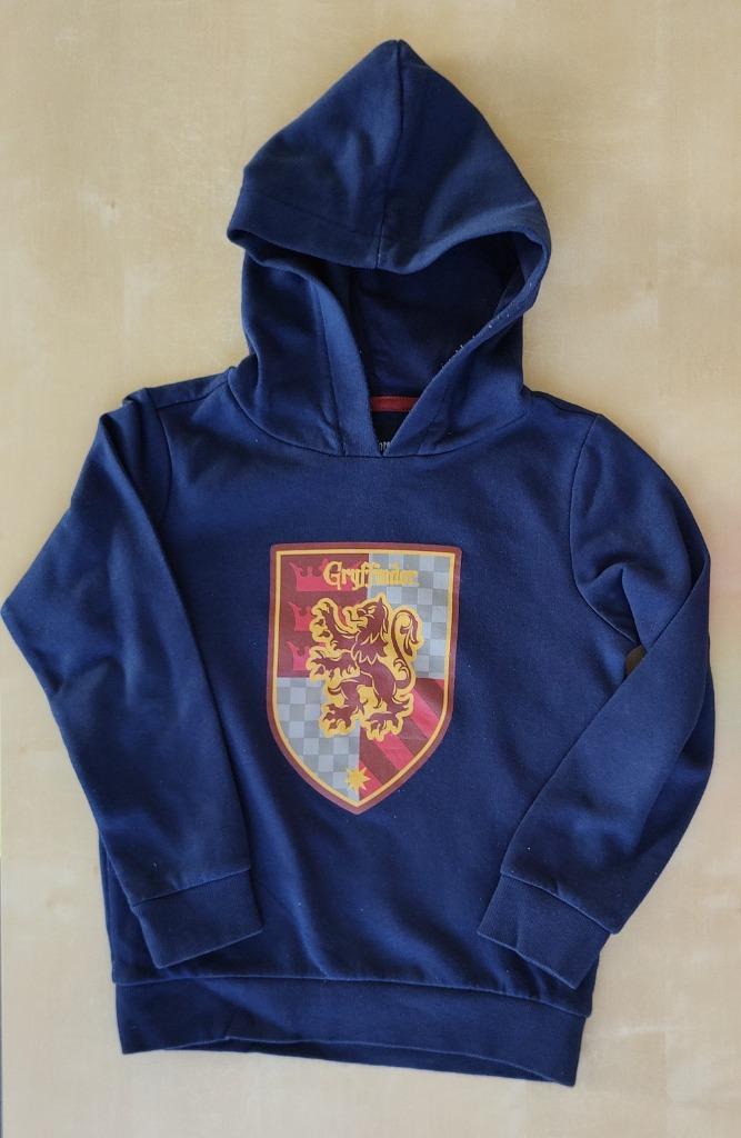 Mooie blauwe hoody van Harry Potter, maat 128, Kinderen en Baby's, Kinderkleding | Maat 128, Zo goed als nieuw, Jongen, Trui of Vest