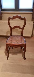 2 Rieten stoelen , uitstekende staat, Comme neuf, Bois, Brun, Enlèvement