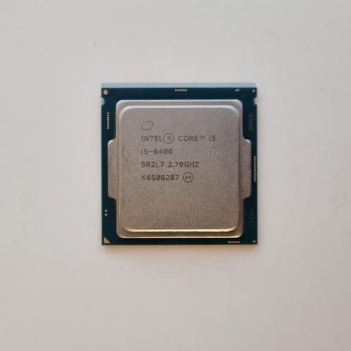 I5 6400 LGA1151 2.7/3.3Ghz 4C/4T 6mb cache, Informatique & Logiciels, Processeurs, Comme neuf, 4-core, Autres, 3 à 4 Ghz, Enlèvement ou Envoi