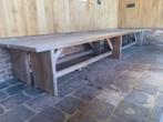 Zitbanken voor binnen of buiten in hardhout, Tuin en Terras, Ophalen, Gebruikt, Hout