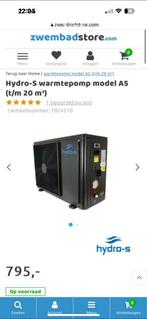 Hydro s Warmte pomp + azure zand filter, Envoi, Comme neuf, Filtre