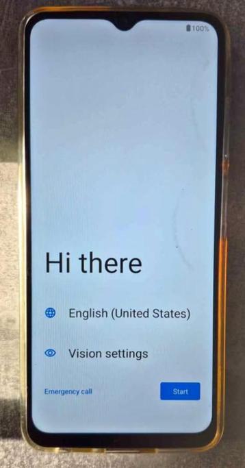 Ulefone note 19-smartphone als nieuw beschikbaar voor biedingen