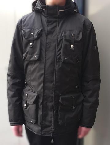 WELLENSTEYN ZWARTE JAS of JACK MANNEN - LARGE beschikbaar voor biedingen