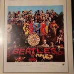 The Beatles Signed SGT. Pepper's lonely hearts Club Band, Verzamelen, Ophalen, Rechthoekig Staand, Met lijst, Nieuw