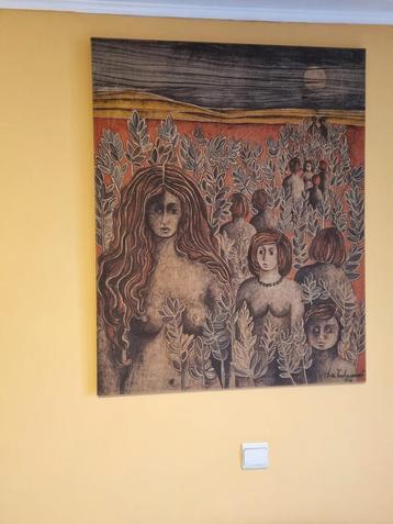 Schilderij op doek beschikbaar voor biedingen