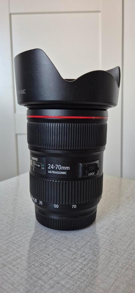 Canon EF 24-70 F/2.8 L II USM, Audio, Tv en Foto, Foto | Lenzen en Objectieven, Ophalen