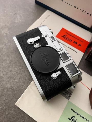 New Old Stock Leica M3 DS 1957 Rangefinder 35mm Film Camera beschikbaar voor biedingen