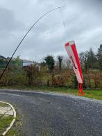 Manche à air + support canne à pêche, Enlèvement, Comme neuf