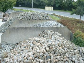 Pavés : grès, porphyre, granit, mosaïque, platines..., Enlèvement