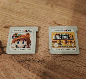 lot nintendo 3ds - super mario bros 2 & super mario 3ds land beschikbaar voor biedingen