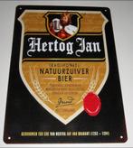 HERTOG JAN : Bord Hertog Jan - Traditioneel Zuiver Bier, Verzamelen, Verzenden, Nieuw, Reclamebord, Plaat of Schild, Hertog Jan