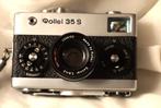 Rollei 35 S en Rollei-HFT Sonnar 40 mm F/2.8-lens, Audio, Tv en Foto, Fotocamera's Analoog, Verzenden, Zo goed als nieuw, Compact