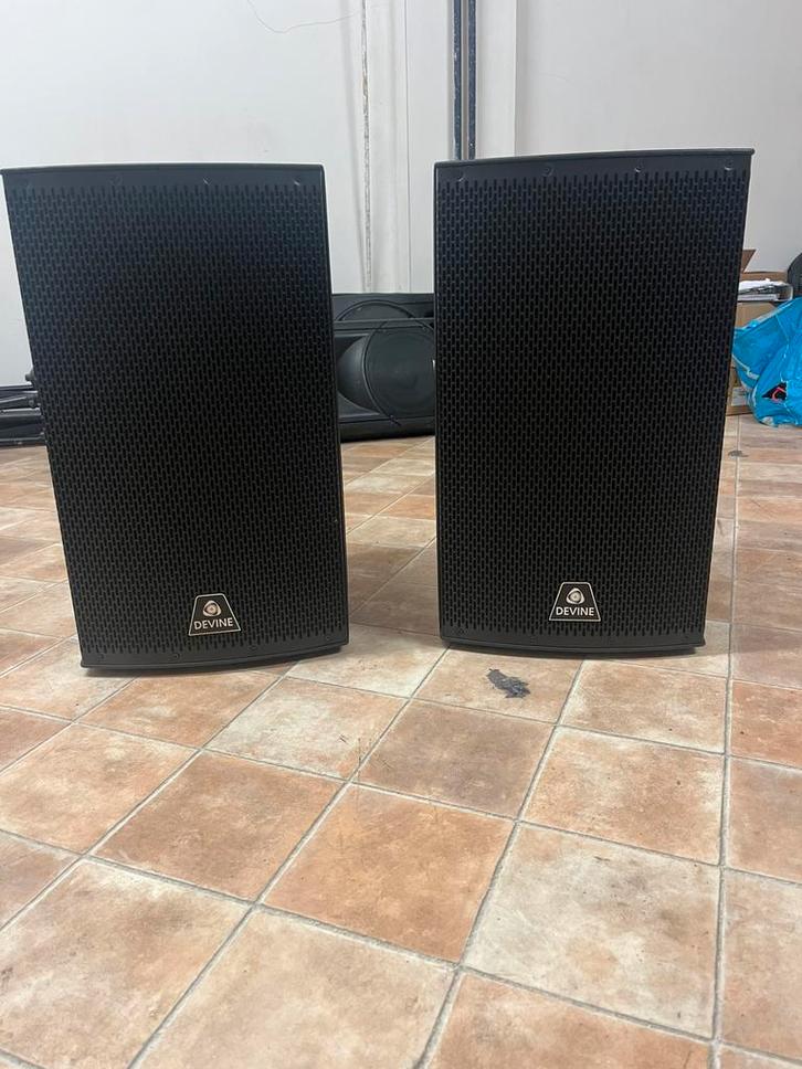 Devine onyx 12 passief 2x, Musique & Instruments, Amplis | Clavier, Moniteur & Sono, Comme neuf, Enlèvement