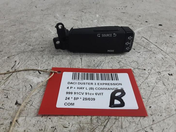 COMMUTATEUR Dacia Duster (DJF) (01-2023/-) (255520099R), Autos : Pièces & Accessoires, Tableau de bord & Interrupteurs, Dacia