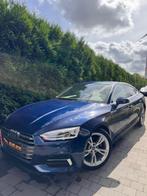 Audi A5 2.0TFSI 190PK, Voorwielaandrijving, Blauw, Leder, Bedrijf