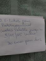 2 E-tickets Bobbejaanland, Tickets en Kaartjes