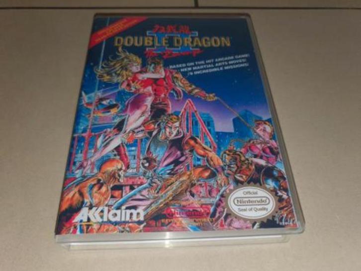 Double Dragon II NES Game Case, Games en Spelcomputers, Games | Nintendo NES, Zo goed als nieuw, Verzenden