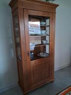 Vitrinekast Malmo Old Pine landelijk., Huis en Inrichting, Ophalen