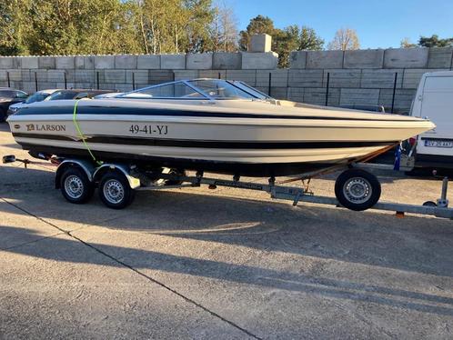 Speedboot Larson LXI 230, Watersport en Boten, Speedboten, Gebruikt, 6 meter of meer, Benzine, 200 pk of meer, Polyester, Binnenboordmotor