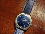 Vintage horloge Certina, Ophalen, Staal, Polshorloge, Leer