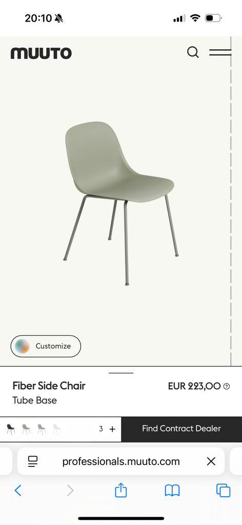 Stoelen Muuto, Huis en Inrichting, Stoelen, Gebruikt, Vijf, Zes of meer stoelen, Kunststof, Overige kleuren, Ophalen