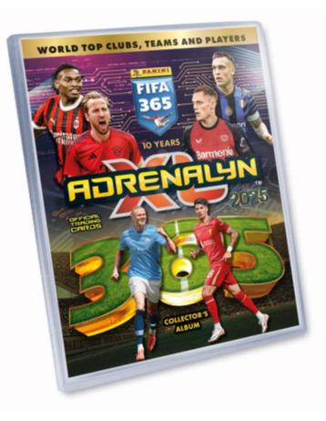 FIFA 365 2025 Adrenalyn XL Panini tradings cards & mappen beschikbaar voor biedingen